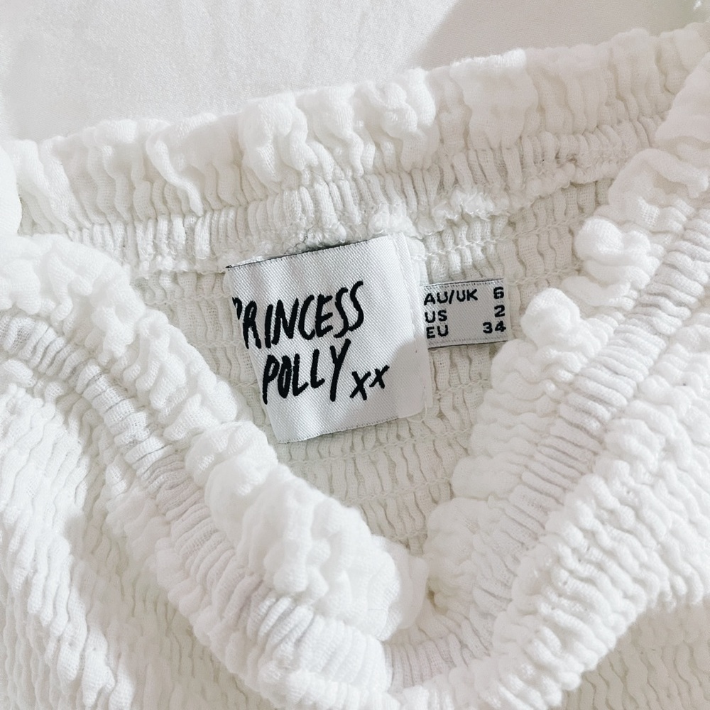 White Princess Polly Rhea Mini Dress
